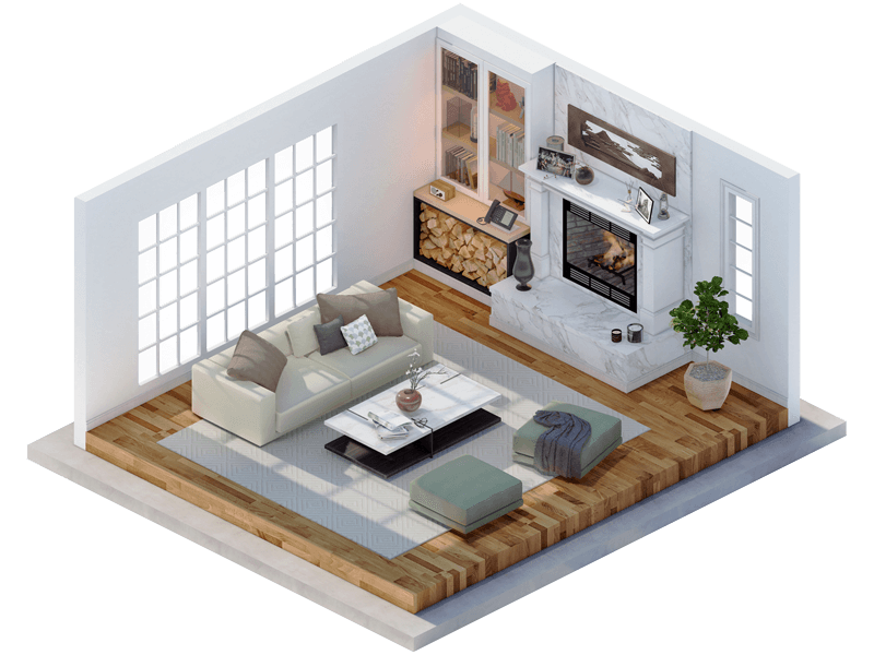 Westing Traditional Fireplace