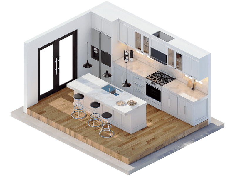 Sienna Transitional Kitchen