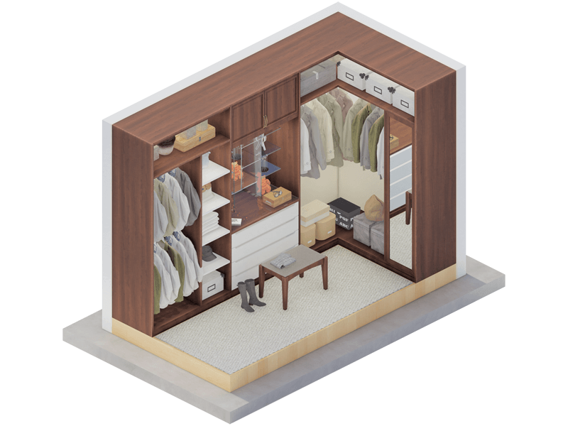 Cordelia Traditional Closet