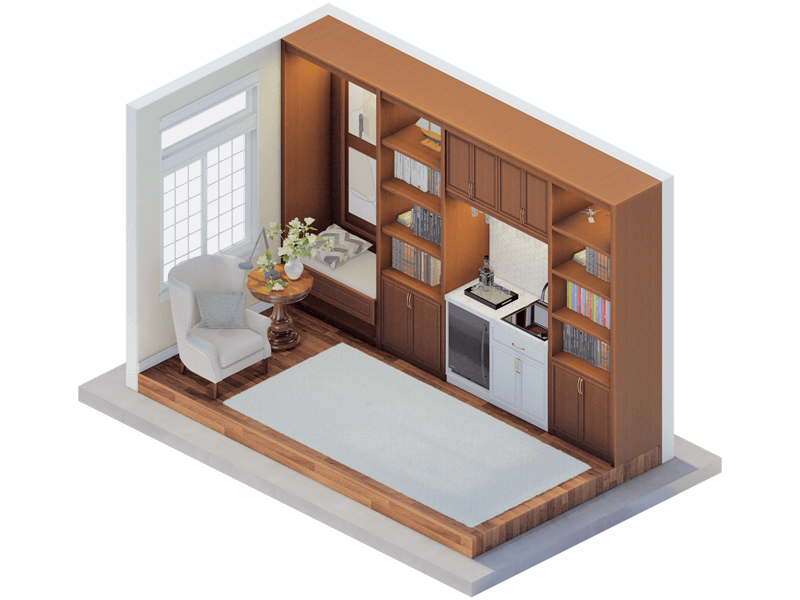 Sheldon Traditional Den