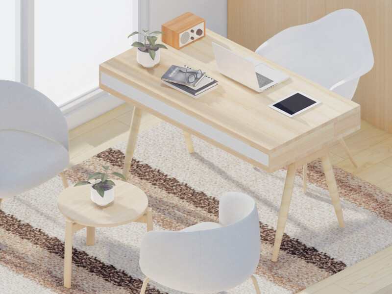 Anders Scandinavian Home Office - Image 4