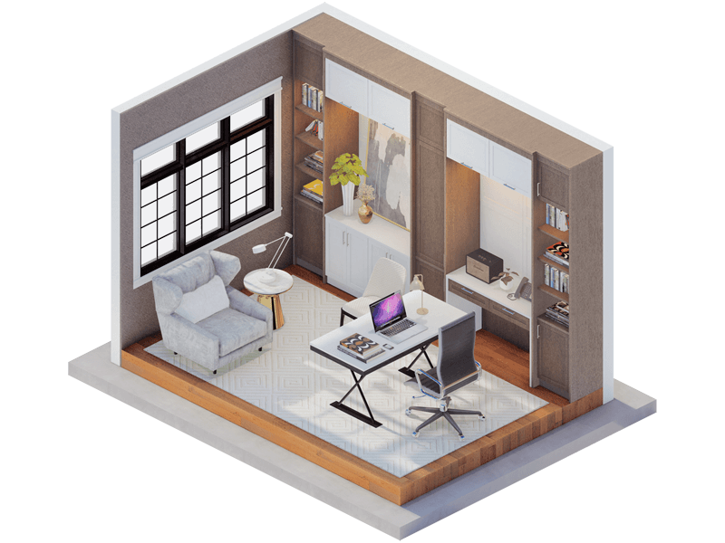 Giovani Transitional Home Office