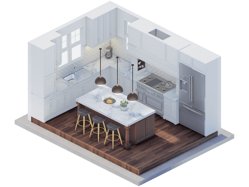 Sheldon Traditional Kitchen