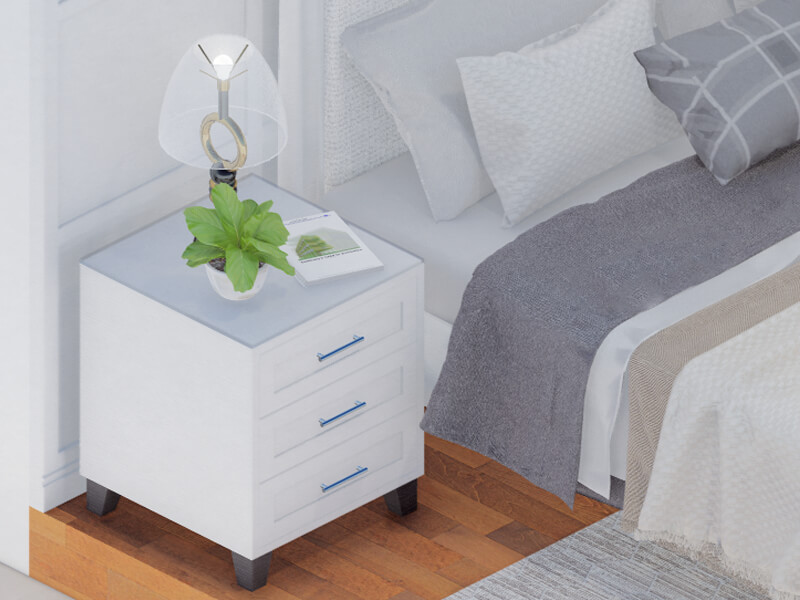 Valentina Transitional Bedroom - Image 3