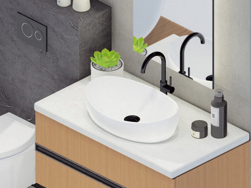 Linnea Contemporary Bathroom - Image 4