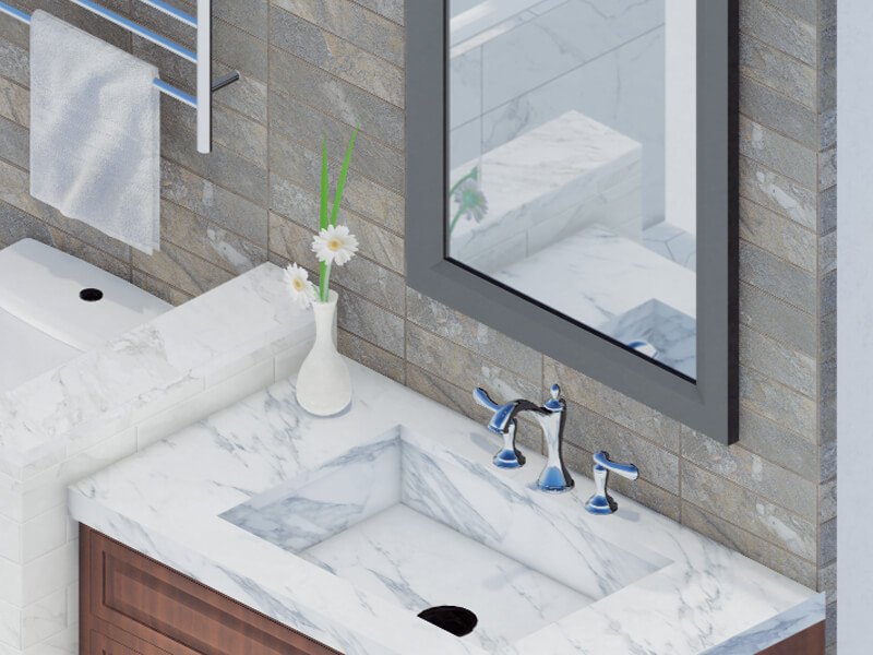 Cordelia Traditional Bathroom - Image 3