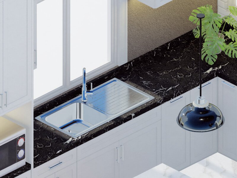 Valentina Transitional Kitchen - Image 2