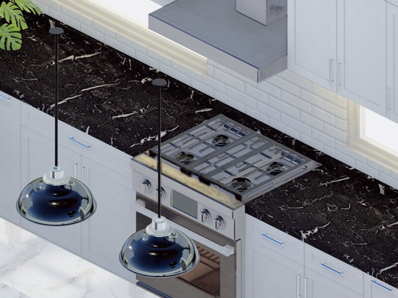 Valentina Transitional Kitchen - Image 3