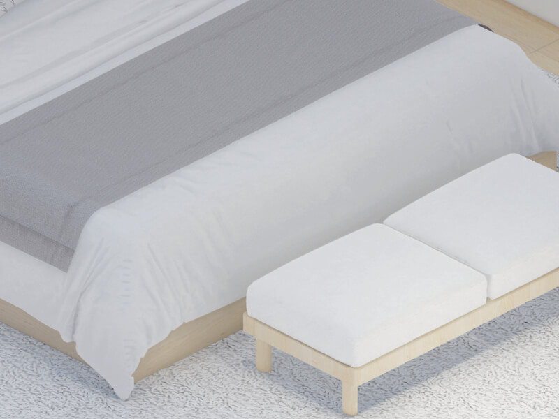 Karalie Scandinavian Bedroom - Image 4