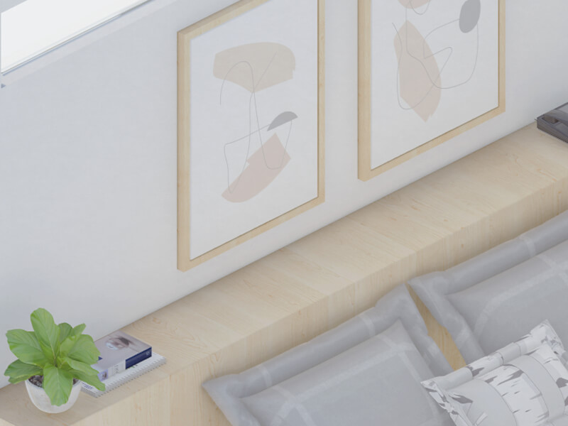 Karalie Scandinavian Bedroom - Image 3