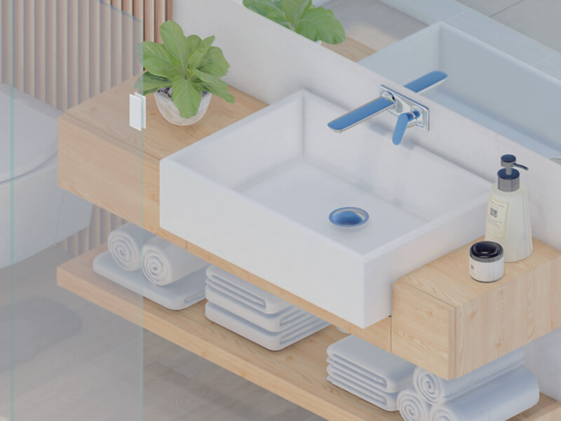 Henrick Scandinavian Bathroom - Image 3