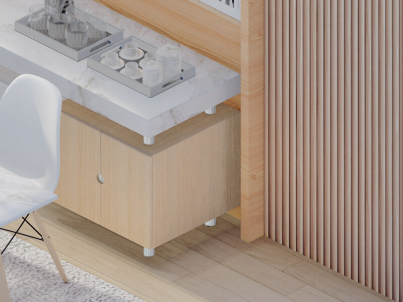 Henrick Scandinavian Dining Room - Image 2