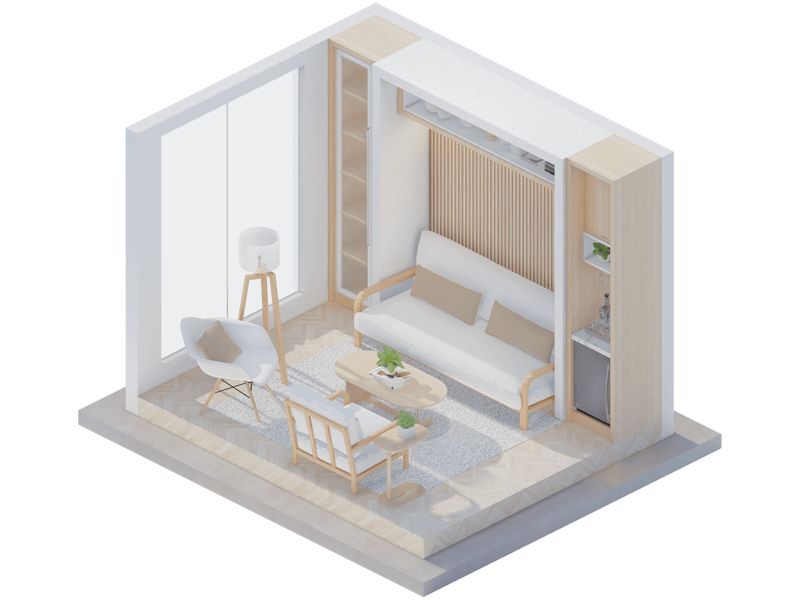 Henrick Scandinavian Den