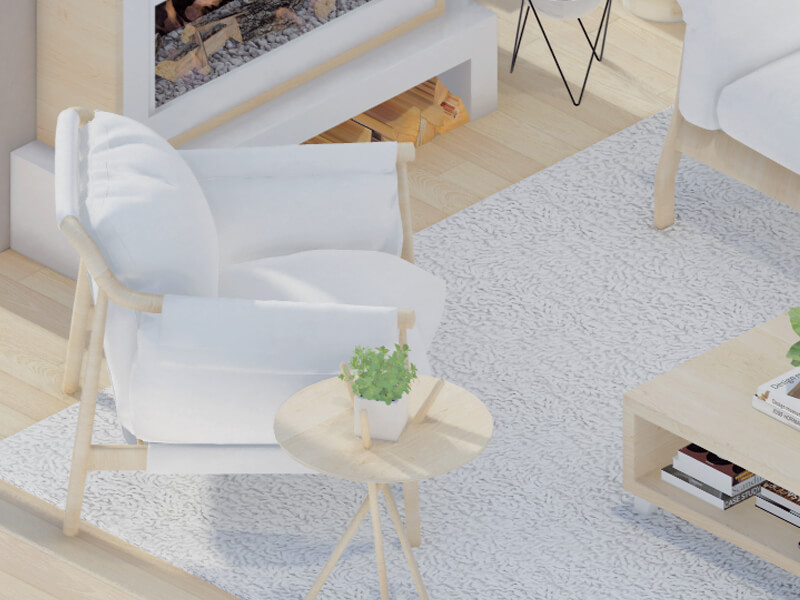 Karalie Scandinavian Fireplace - Image 2