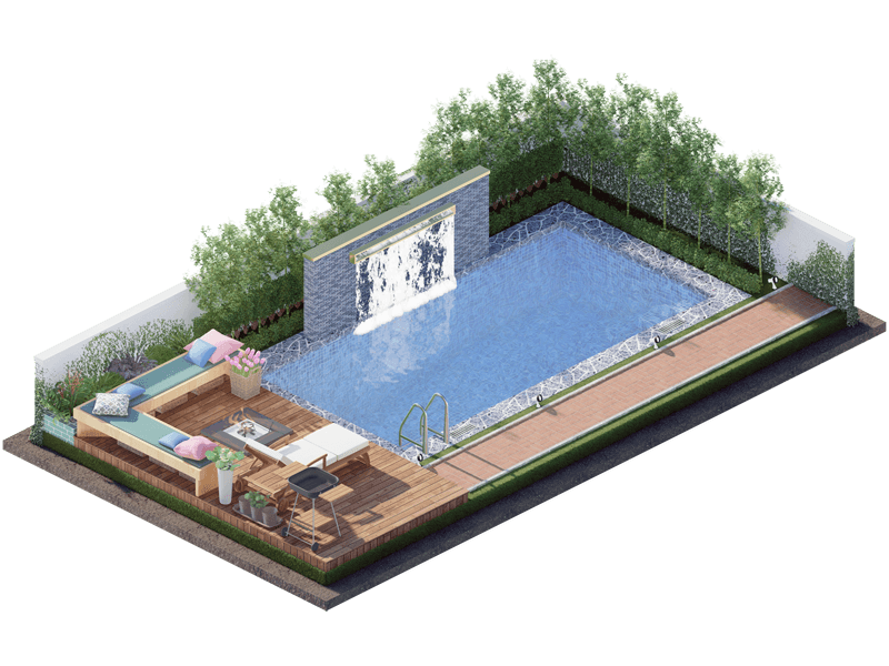 Ambrosia Eclectic Backyard