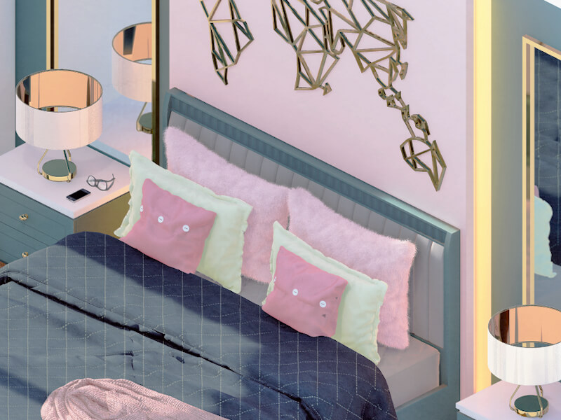 Ambrosia Eclectic Bedroom - Image 2