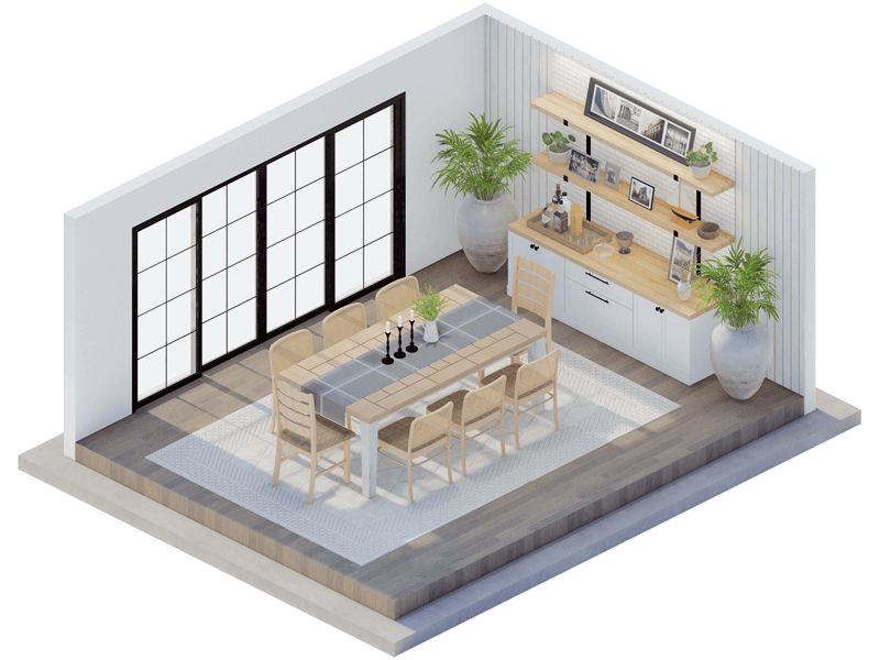 Annalee Farmhouse Dining Room