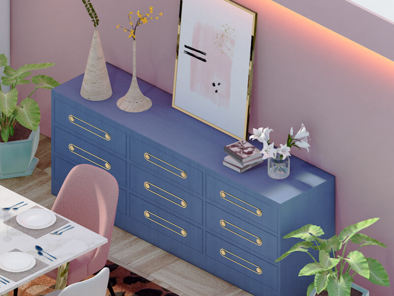 Ambrosia Eclectic Dining Room - Image 2