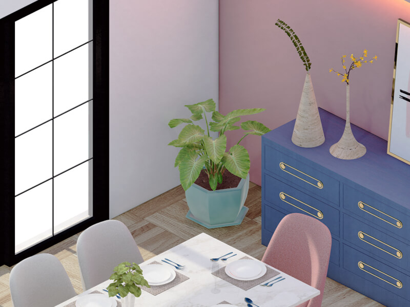 Ambrosia Eclectic Dining Room - Image 4