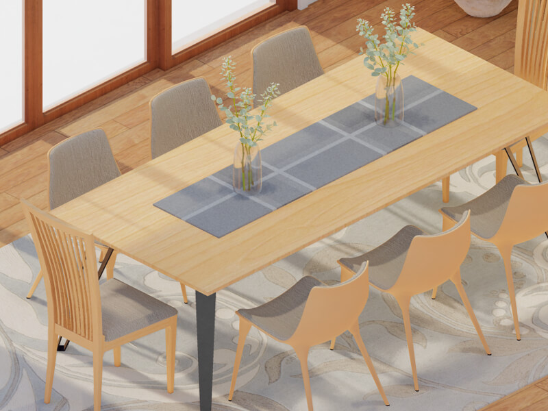 Garrison Craftsman Dining Room - Image 4