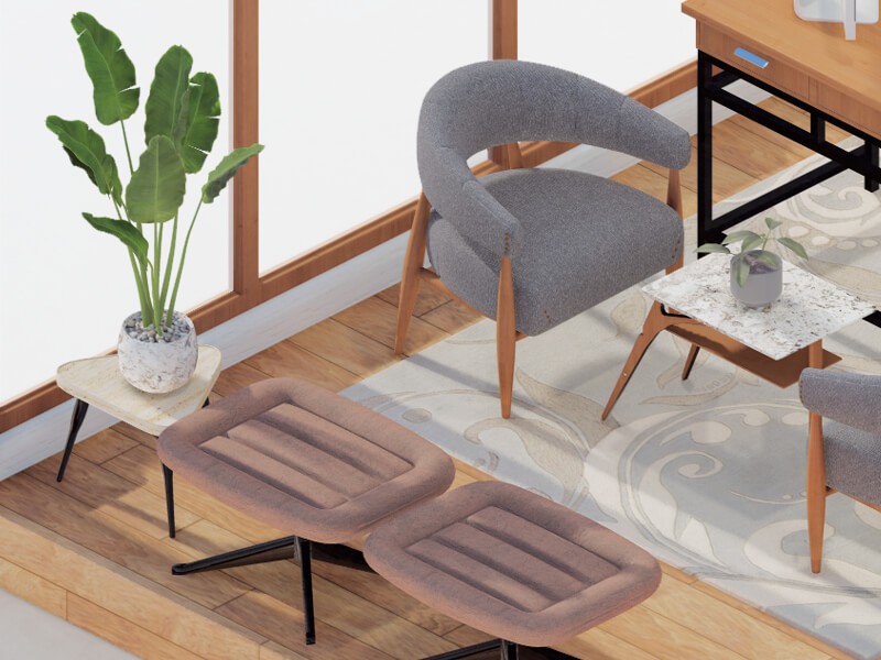 Garrison Craftsman Home Office - Image 3