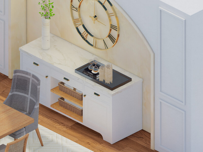 Spanish Mediterranean Dining Room - Image 2