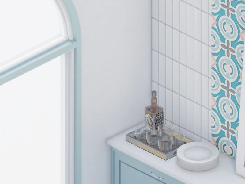 Morocco Mediterranean Dining Room - Image 4