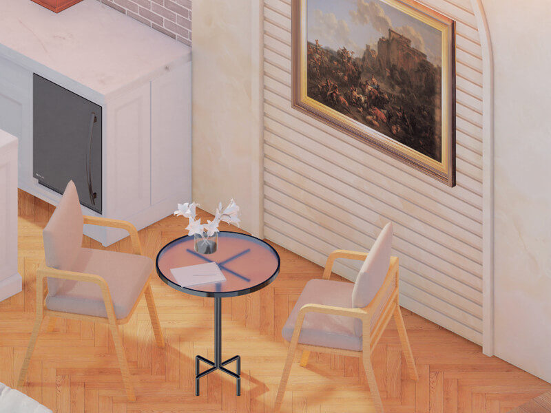 Spanish Mediterranean Den - Image 2