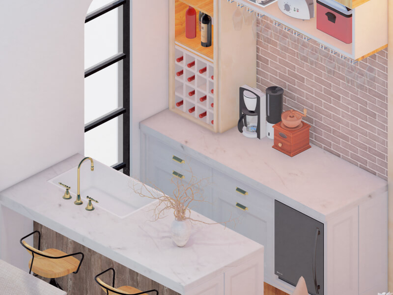 Spanish Mediterranean Den - Image 3