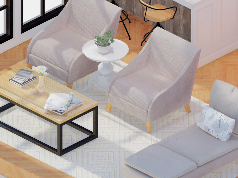 Spanish Mediterranean Den - Image 4