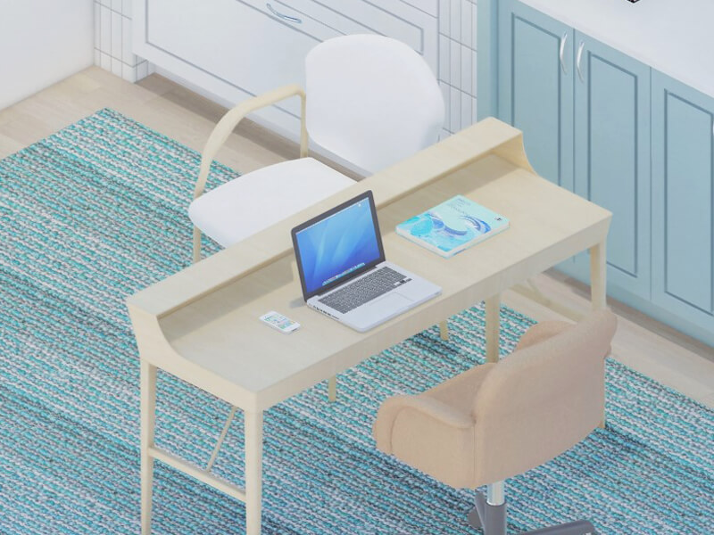 Morocco Mediterranean Home Office - Image 2