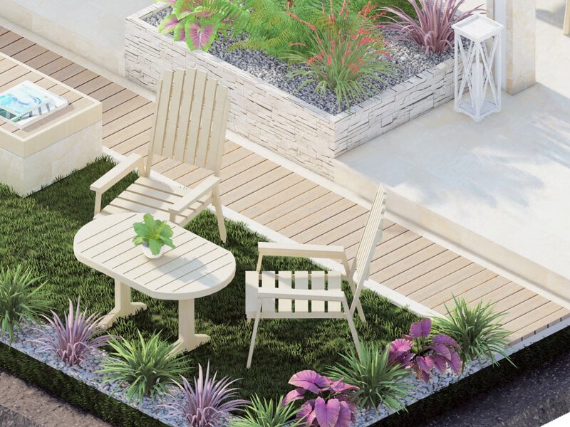 Morocco Mediterranean Backyard - Image 3