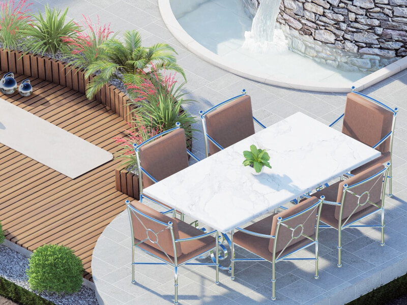 Modern Mediterranean Backyard - Image 2