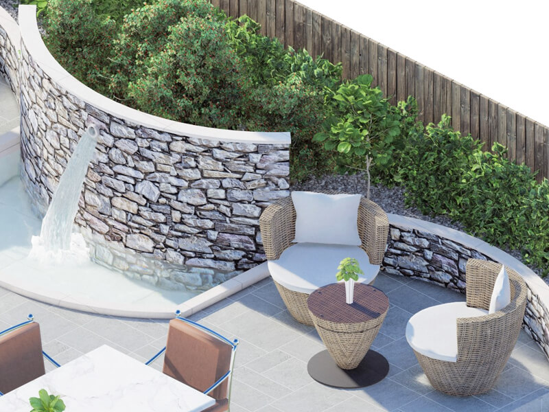 Modern Mediterranean Backyard - Image 3