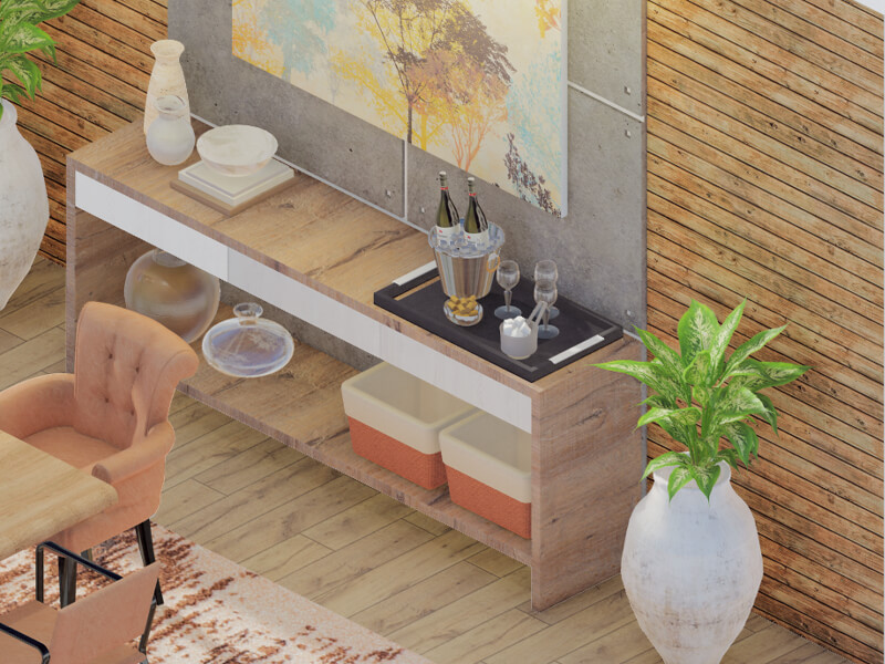 Brice Rustic Dining Room - Image 2