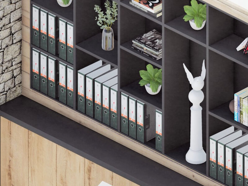 Corbin Rustic Home Office - Image 4