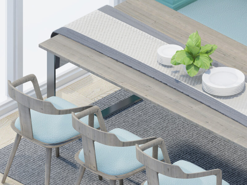 Malibu Beach Dining Room - Image 3