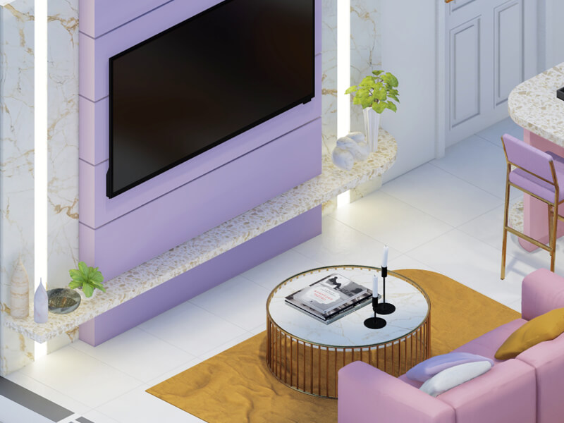 Leina Eclectic ADU Interior Design Plans - Image 2