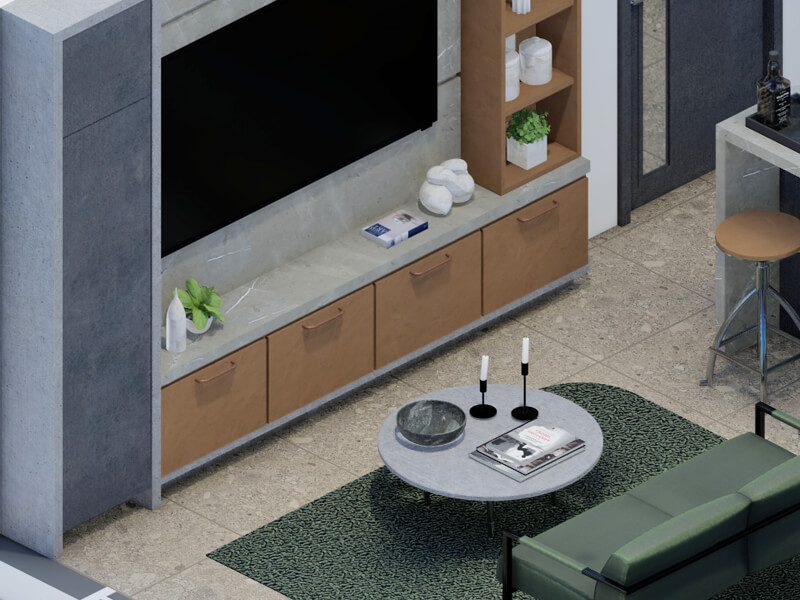 Florida Industrial ADU Interior Design Plans - Image 2