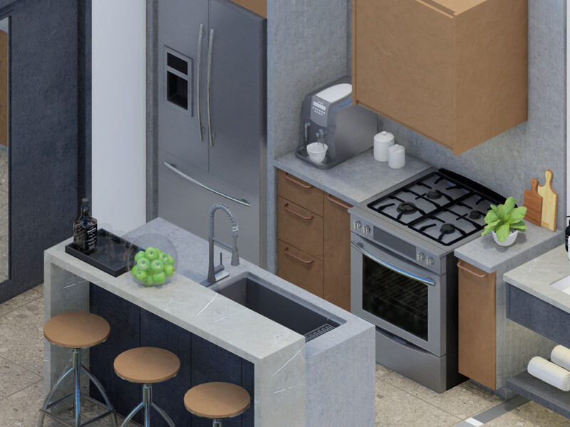 Florida Industrial ADU Interior Design Plans - Image 4