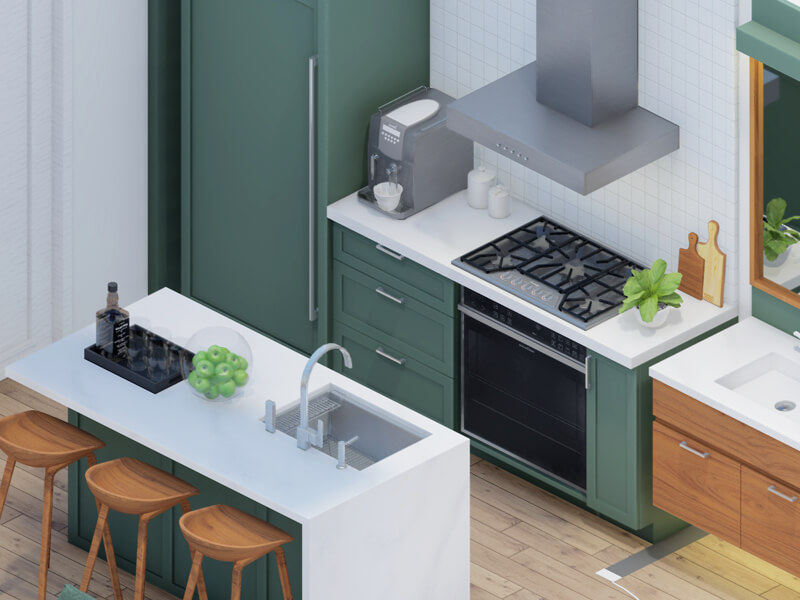 Tyrell Scandinavian ADU Interior Design Plans - Image 4