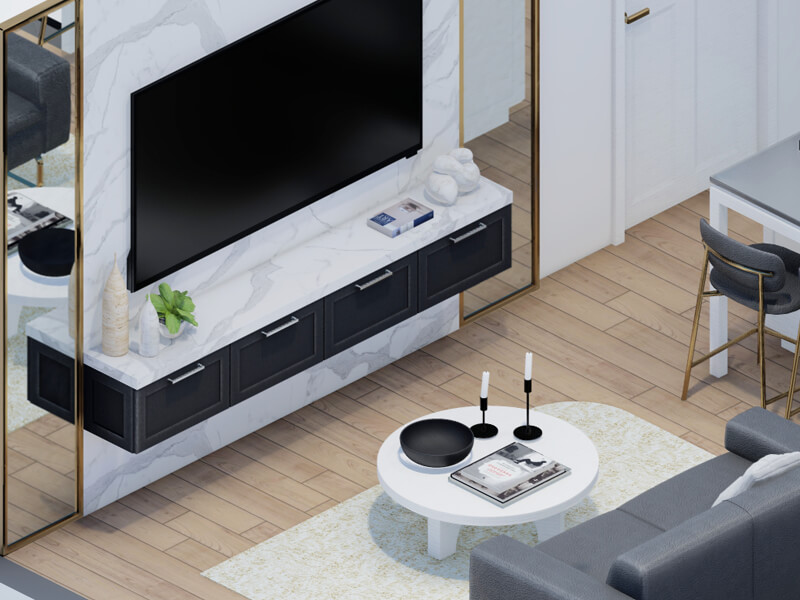 Luca Transitional ADU Interior Design Plans - Image 2