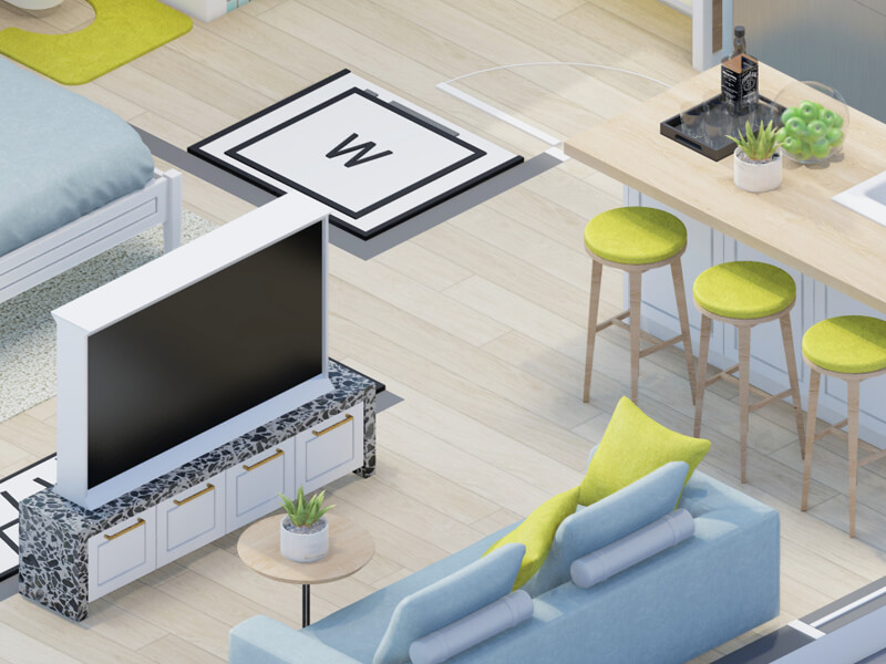 Capri Boho ADU Interior Design Plans - Image 3