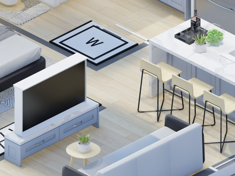 Olivia Transitional ADU Interior Design Plans - Image 3