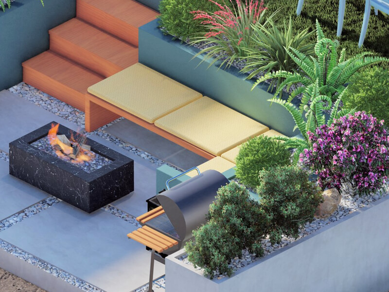 Dahlia Eclectic Backyard - Image 2