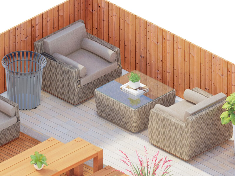 Breuer Mid-Century Modern Backyard - Image 2