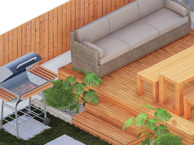 Breuer Mid-Century Modern Backyard - Image 4