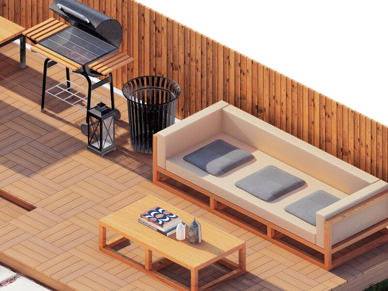 Mansfield Mid-Century Modern Backyard - Image 2