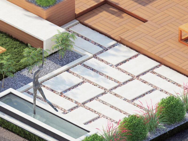 Mansfield Mid-Century Modern Backyard - Image 3