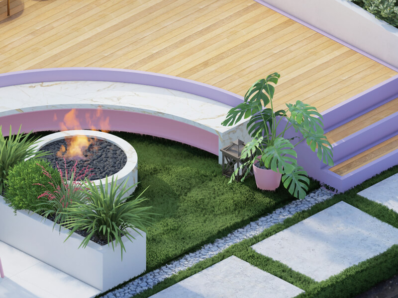 Leina Eclectic Backyard - Image 2